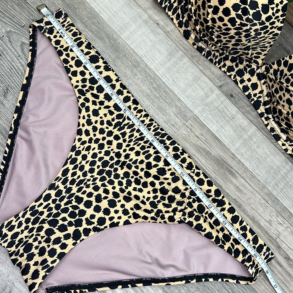 Victoria's Secret NEW Cheetah Animal Print Bikini Swim Set - Picture 14 of 16